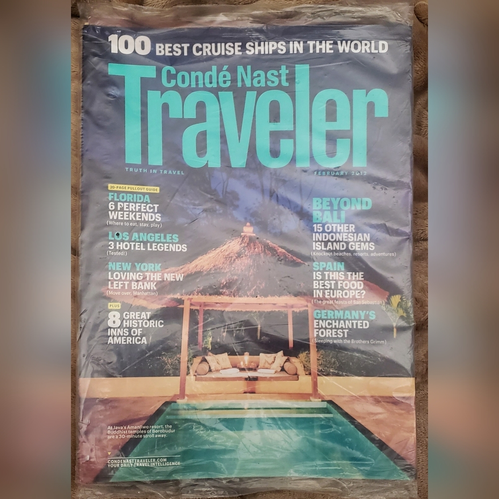 Condé Nast Traveler Magazine February 2012